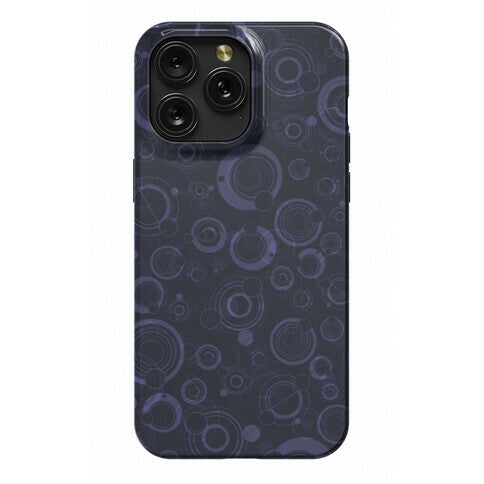 Gallifreyan Text Pattern Phone Case